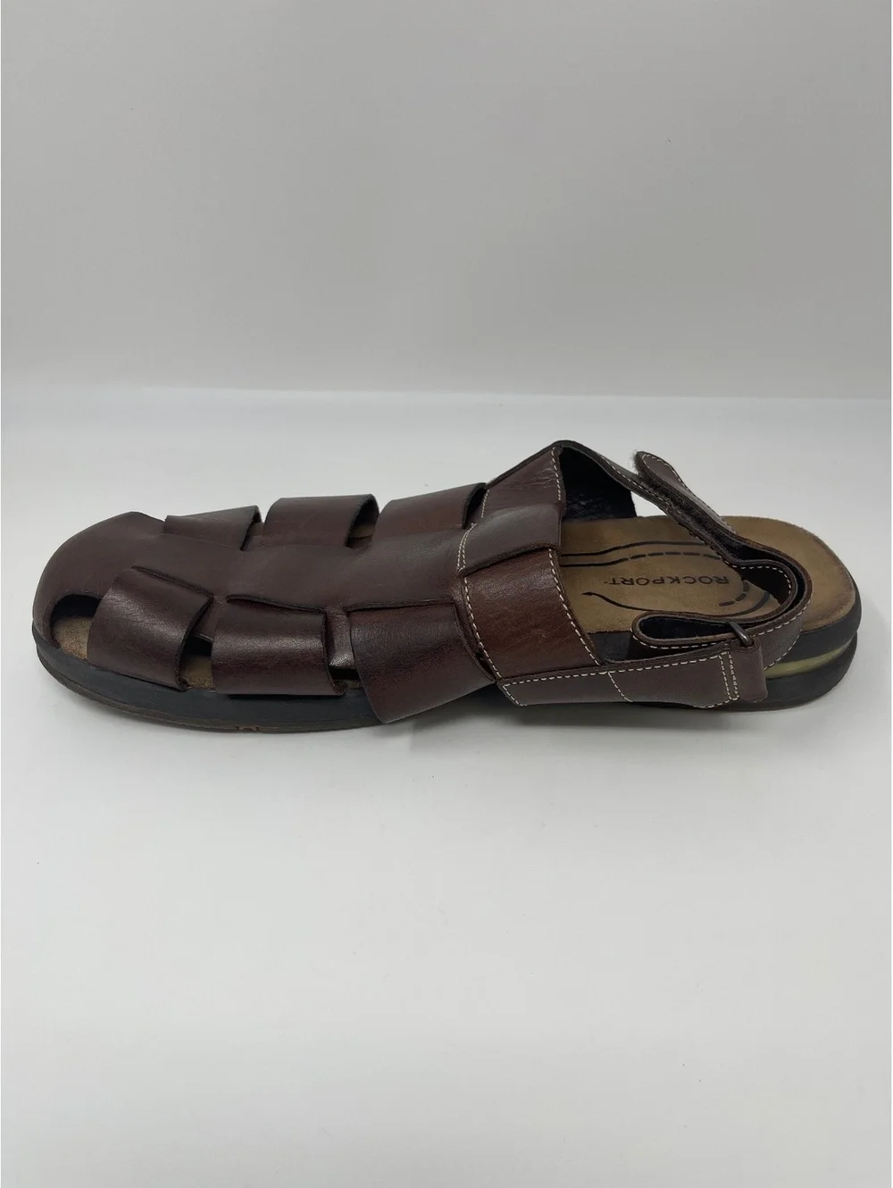 Rockport Powered by DMX Leather Brown Sandals Men's Size 13M Hiking